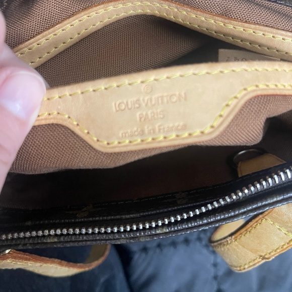 Louis Vuitton Brown Monogram Tote Bag - Picture 8 of 11